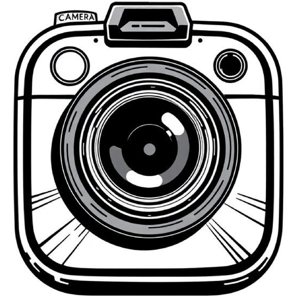 Simple camera illustration