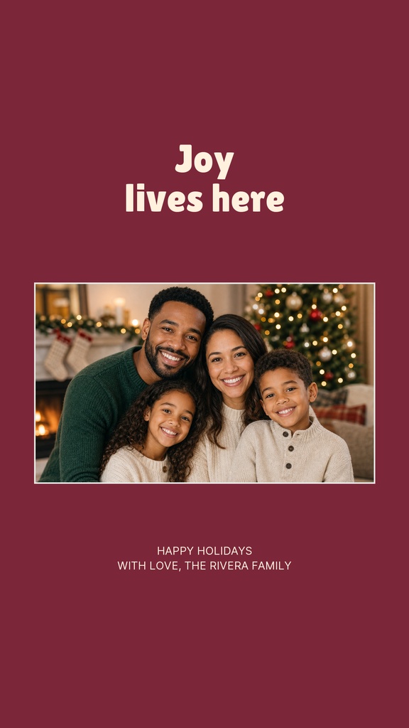 Preview for Joy Lives Here Story Opener Template