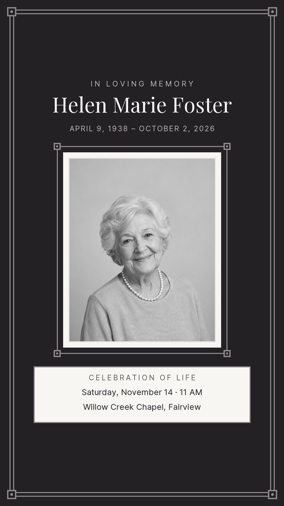 Preview for A Life Well Lived Story Opener Template