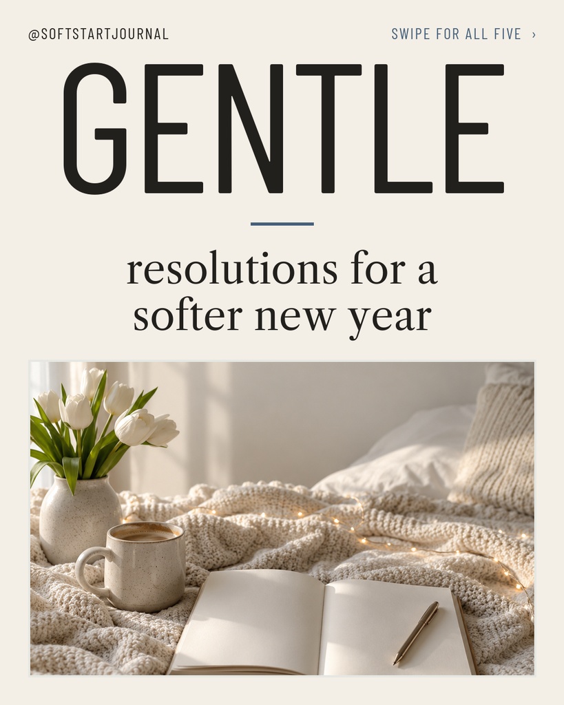 Preview for Gentle Resolutions Carousel Opener Template