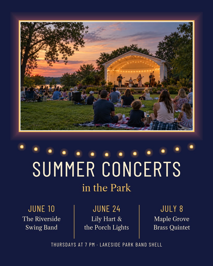 Preview for Summer Concerts In The Park Portrait Post Template