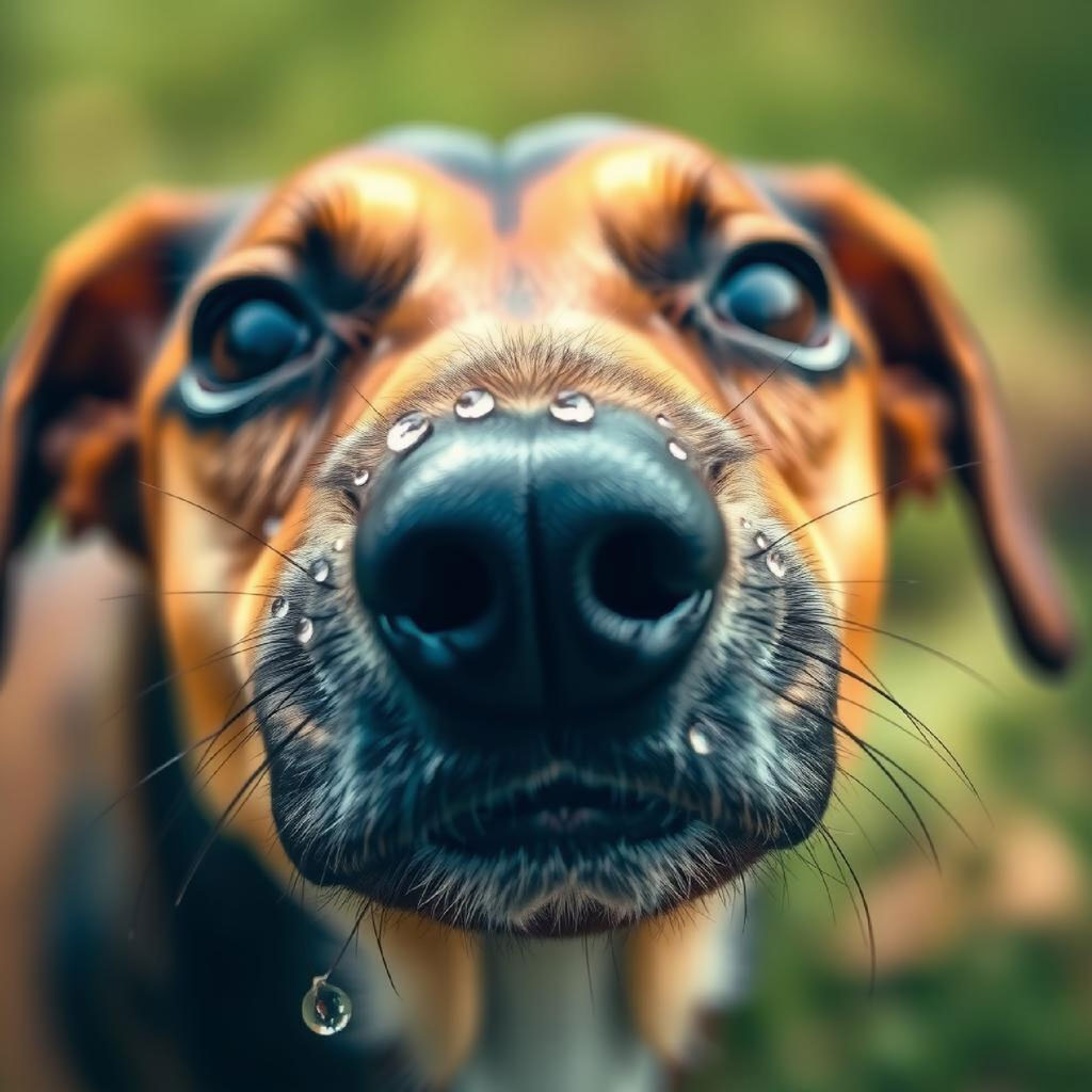 Close-up portrait of a woman with blue eyes and translucent wings