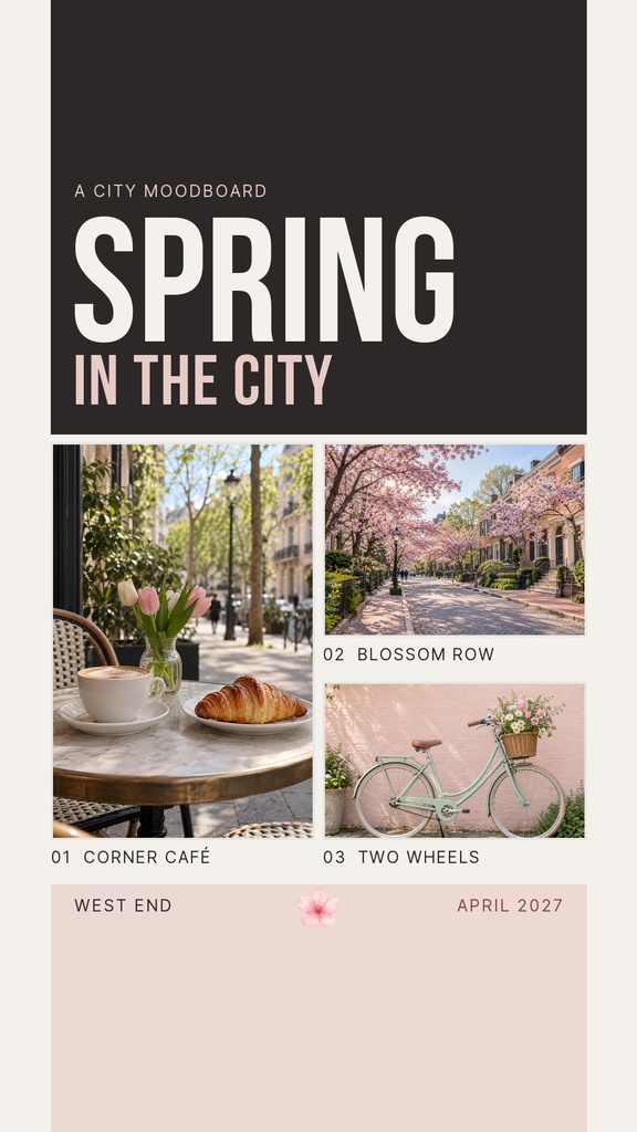 Preview for Spring In The City Story Opener Template
