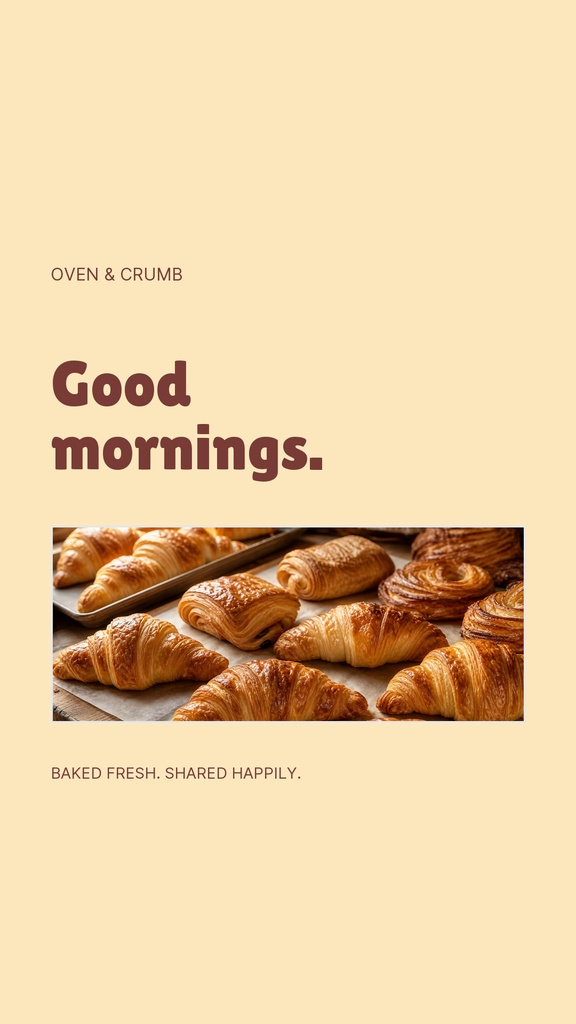 Preview for Fresh From The Oven Static Reel Cover Template