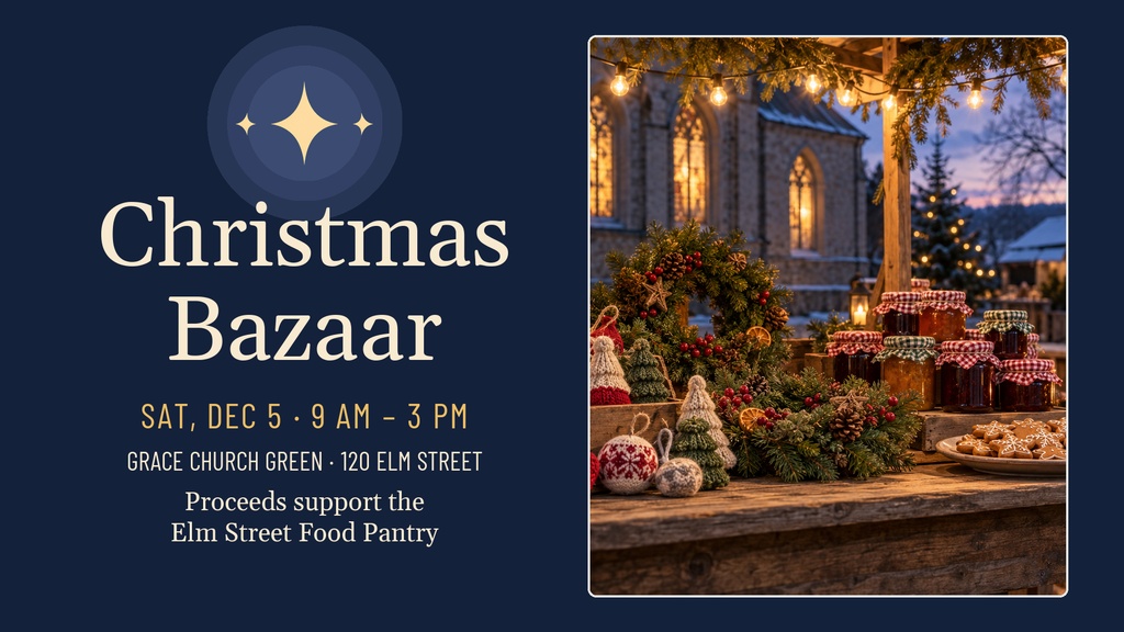 Preview for Christmas Bazaar On The Green Landscape Graphic Template