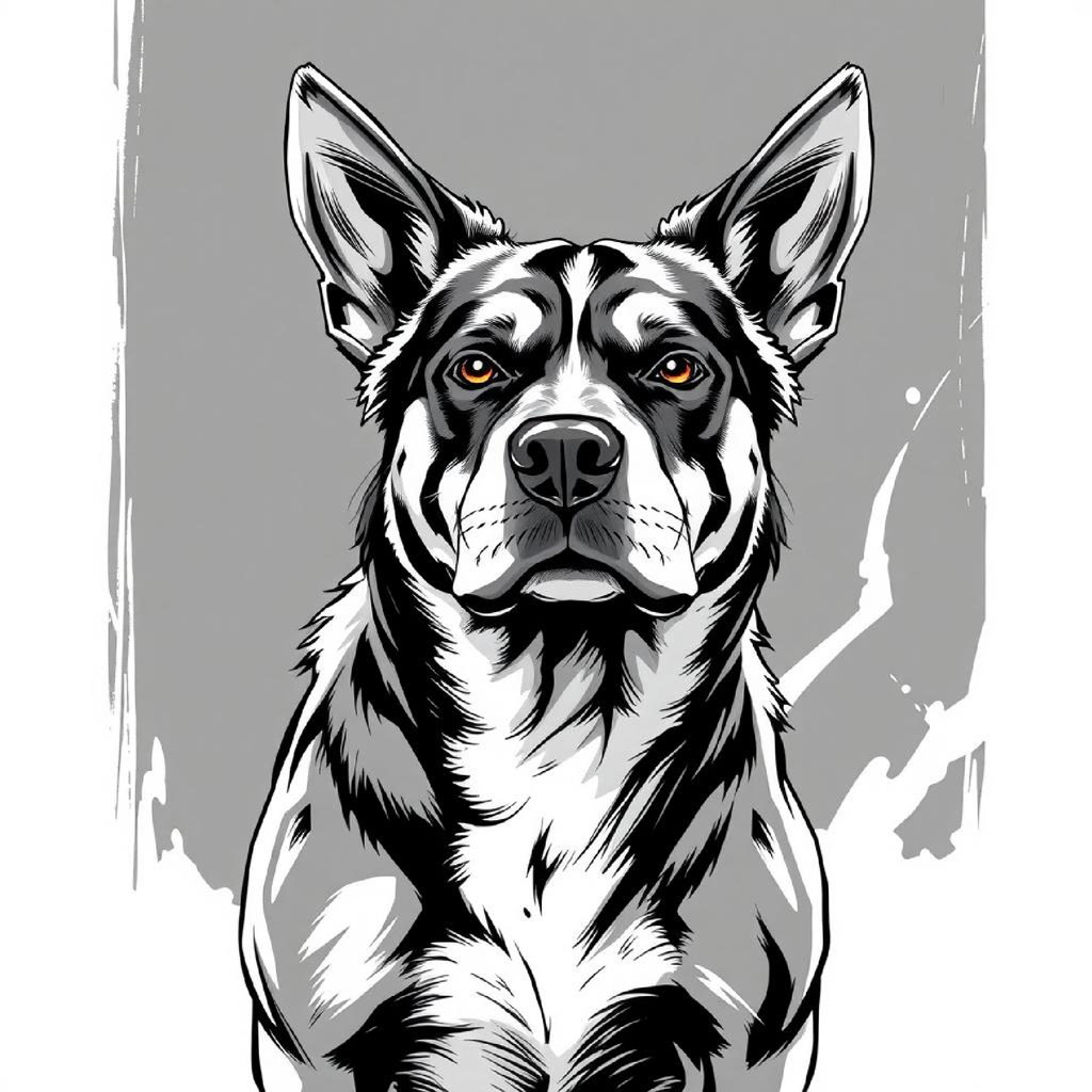 Anime character with spiky hair holding a staff in a fighting stance