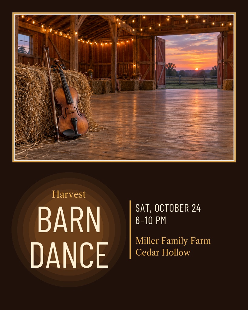 Preview for Harvest Barn Dance Portrait Post Template