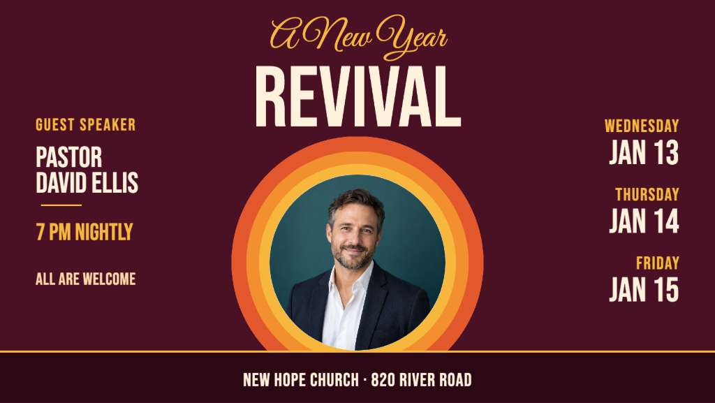 Preview for A New Year Revival Landscape Graphic Template