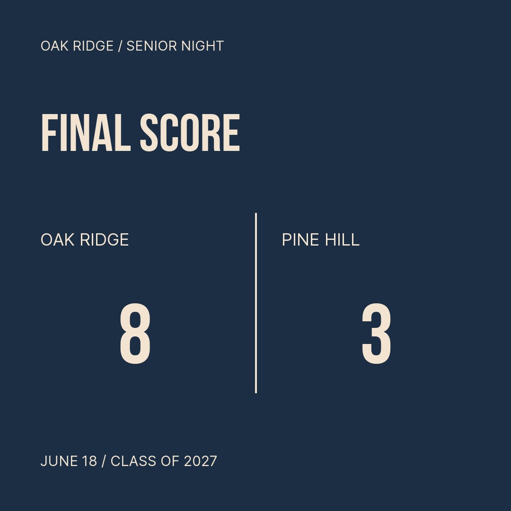 Preview for Lights Out, Bats Up Score Post Template