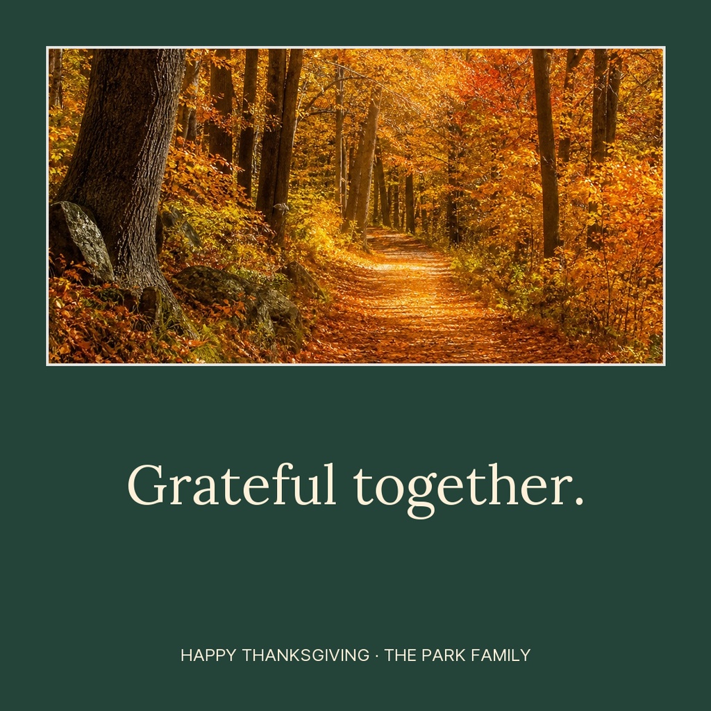Preview for Grateful Together Square Post Template