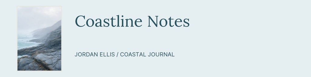 Preview for Coastline Notes Linkedin Banner Template