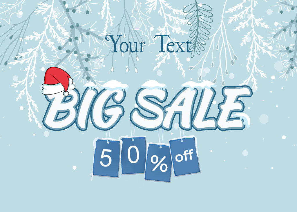 Big Sale 50% Off
