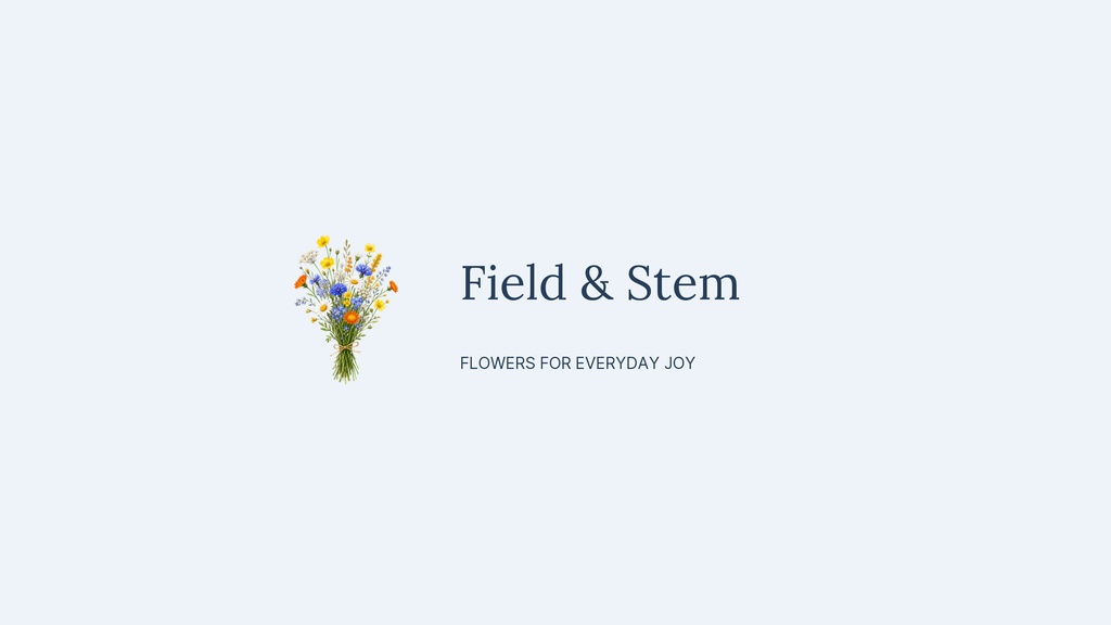 Preview for Field And Stem Youtube Banner Template