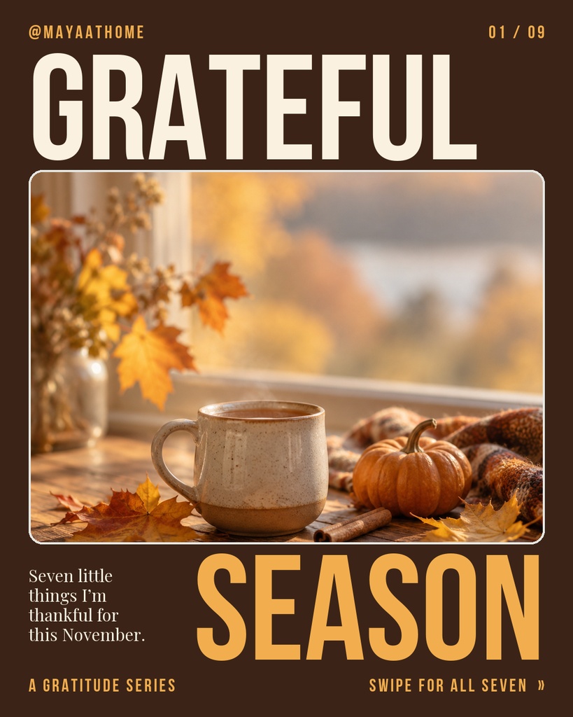 Preview for Grateful Season Carousel Opener Template