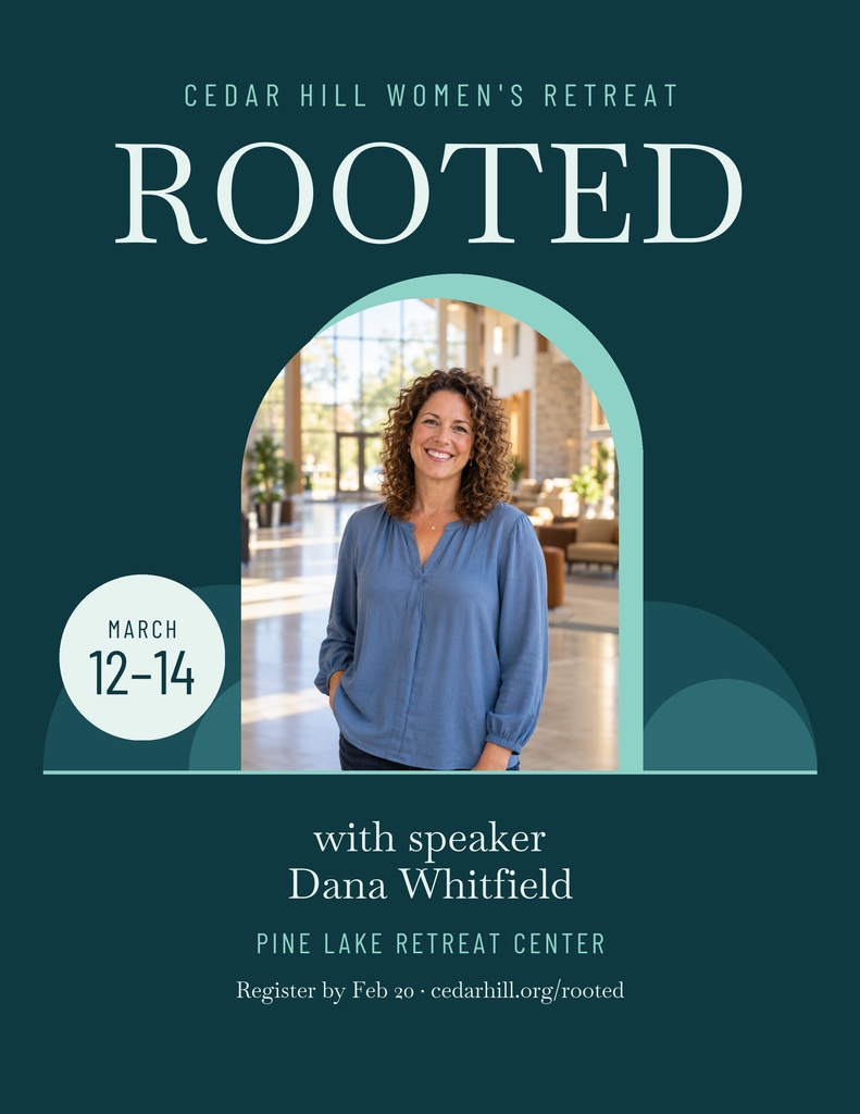 Preview for Rooted Women's Retreat Letter Flyer Template