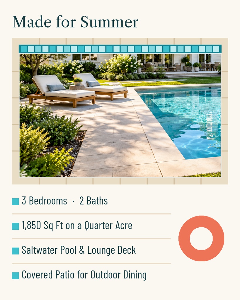 Preview for The Poolside Bungalow Listing Carousel Detail Template
