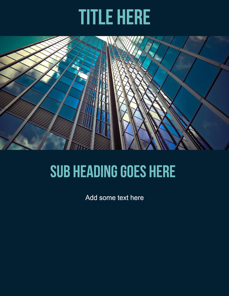 Low-angle view of a modern glass corporate building