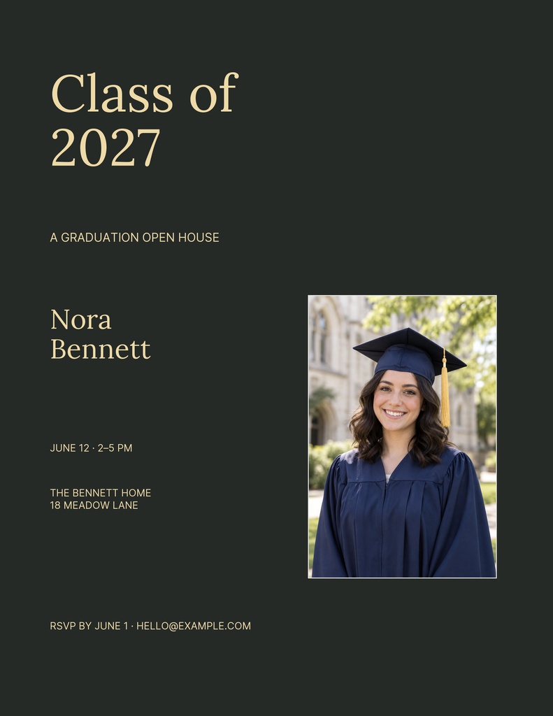 Preview for A Golden Chapter Letter Flyer Template