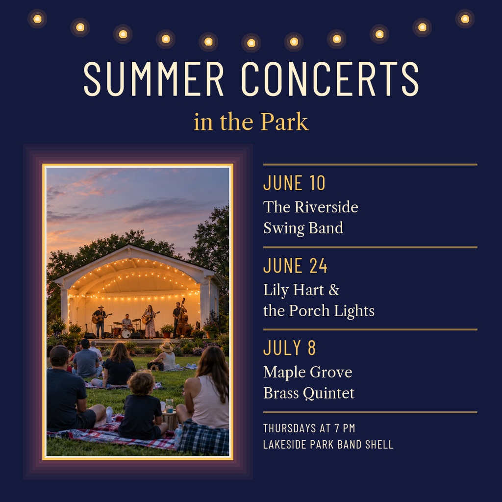 Preview for Summer Concerts In The Park Square Post Template