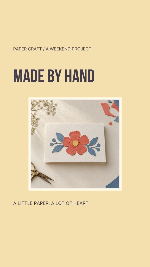 Preview for Made By Hand Static Reel Cover Template