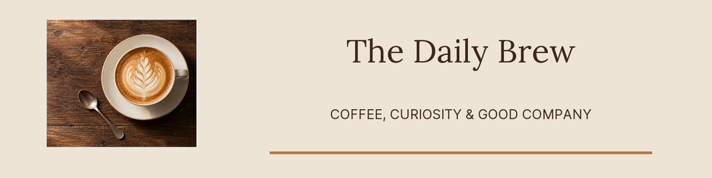 Preview for The Daily Brew Linkedin Banner Template