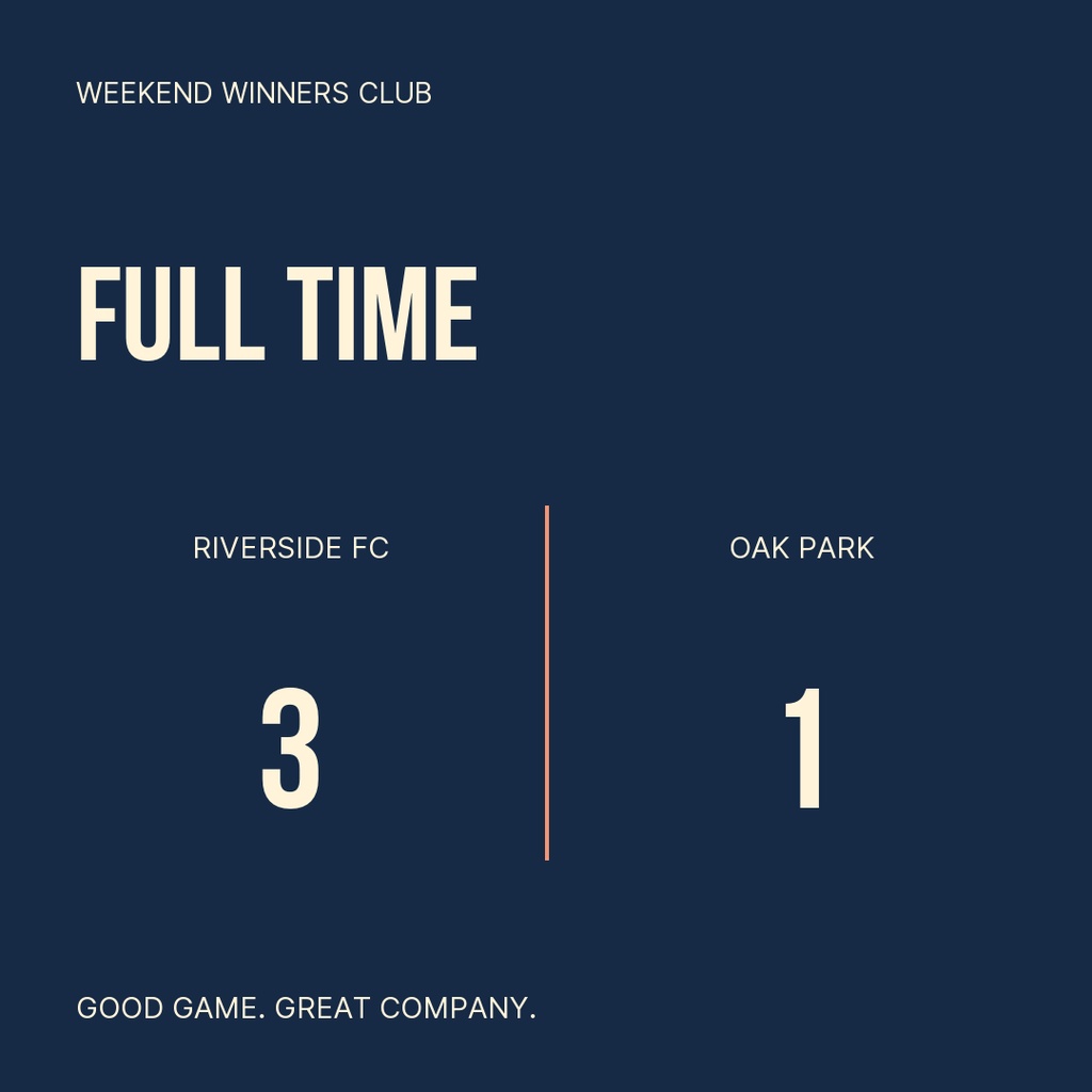 Preview for Weekend Winners Club Score Post Template