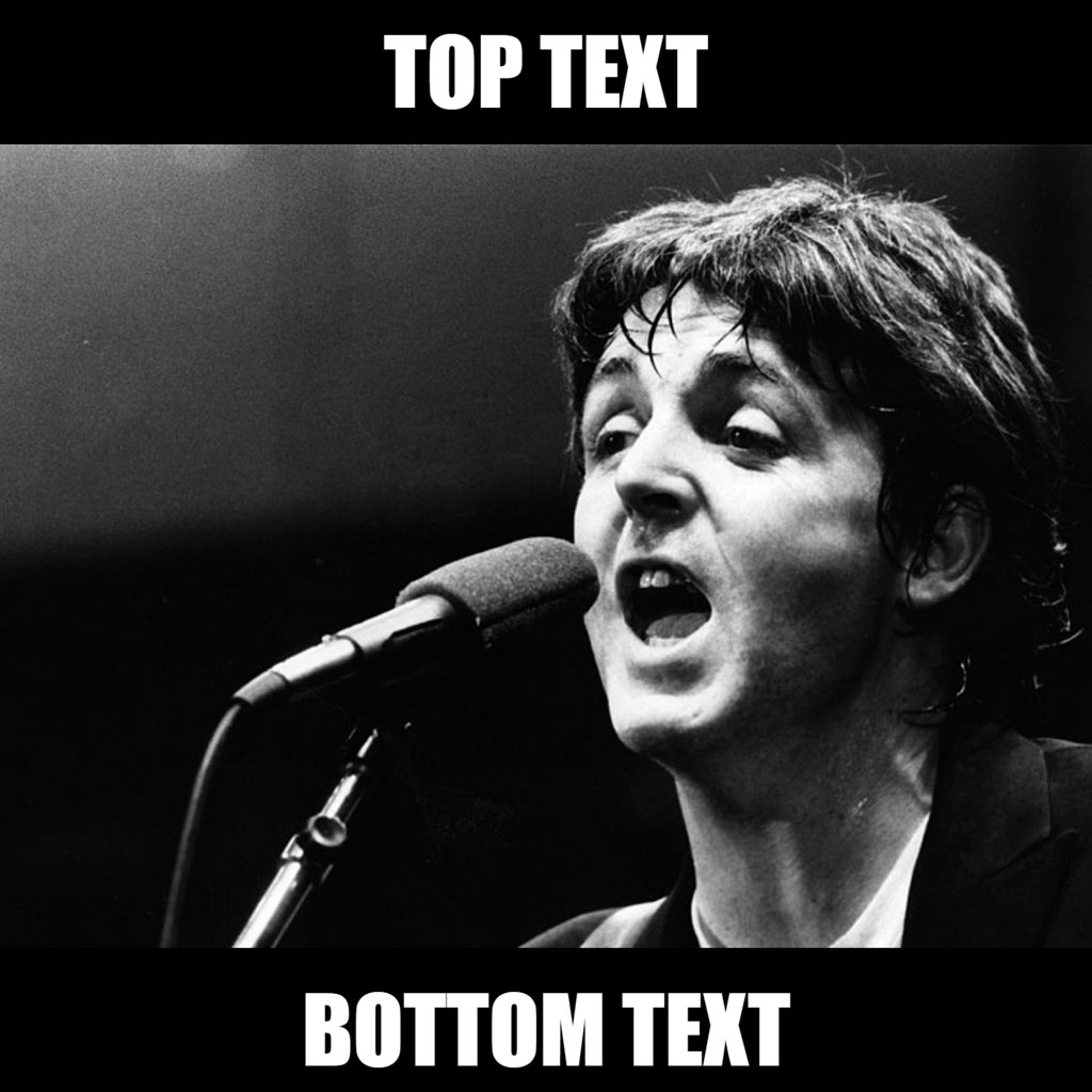 Black and white image of a man singing into a microphone