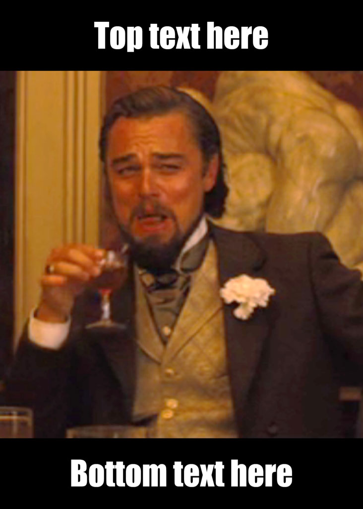 Leonardo DiCaprio holding a glass of wine