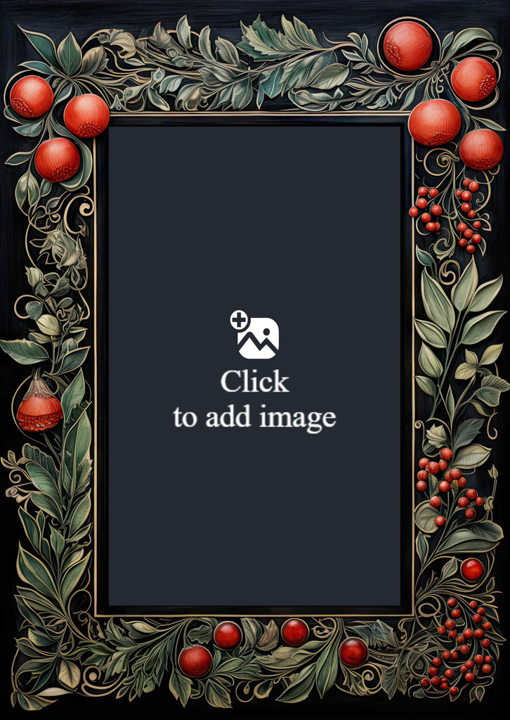 Young couple smiling together in front of a Christmas tree