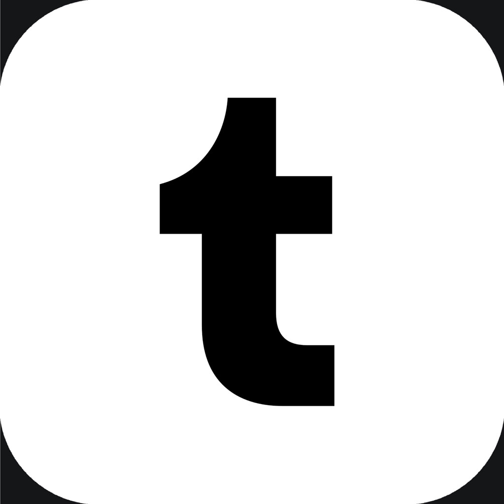 Black letter T logo on a white rounded square background