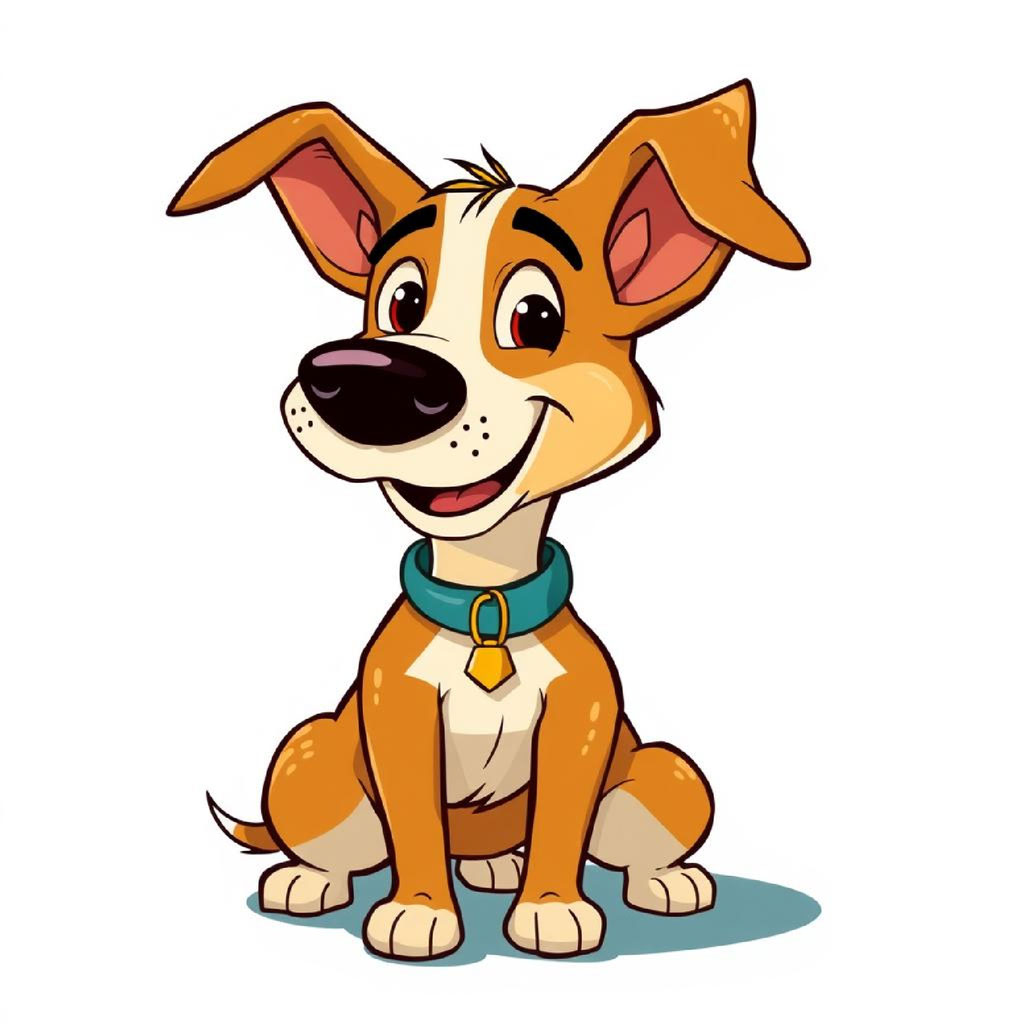 Cartoon illustration of a man and woman in love with a third character holding a heart