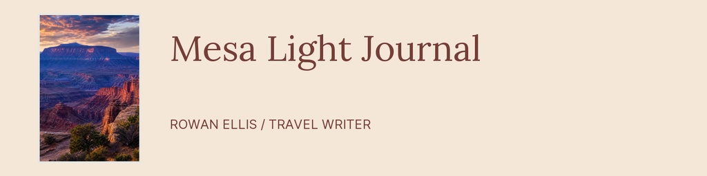 Preview for Mesa Light Journal Linkedin Banner Template