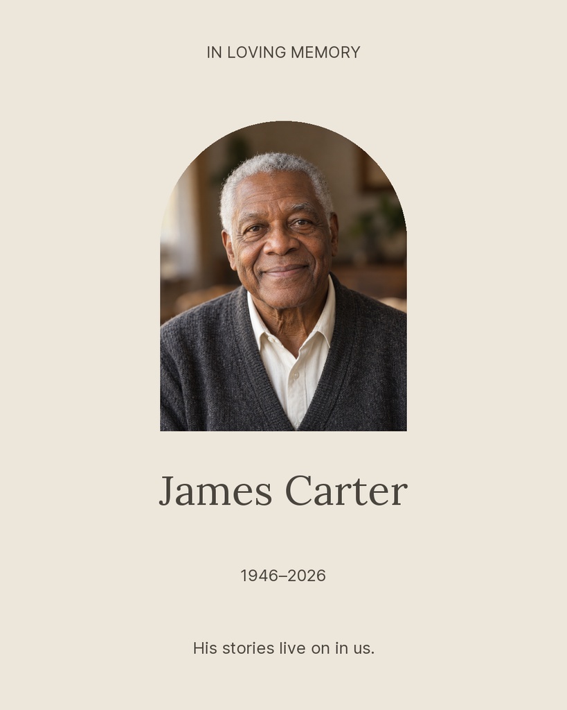 Preview for The Stories We Carry Portrait Post Template