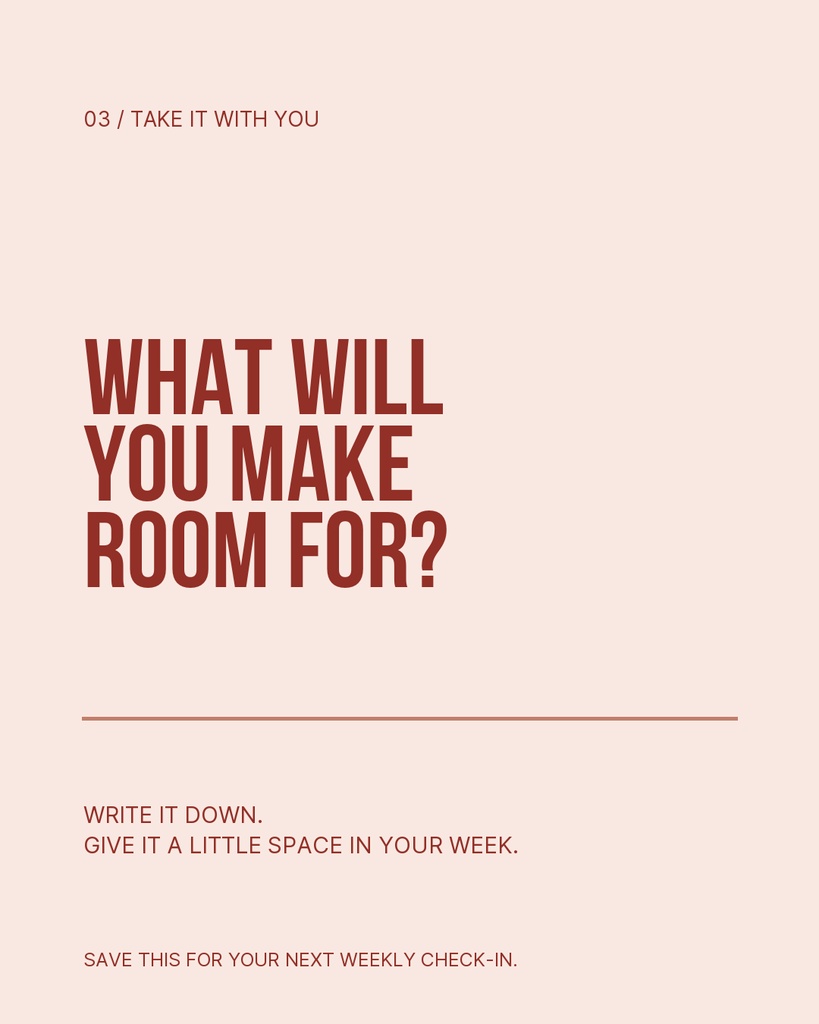 Preview for Make Room For What Matters Carousel Call To Action Template