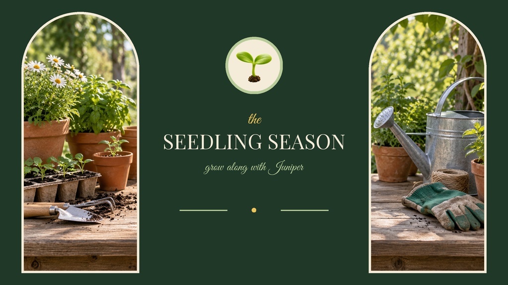 Preview for The Seedling Season Youtube Banner Template