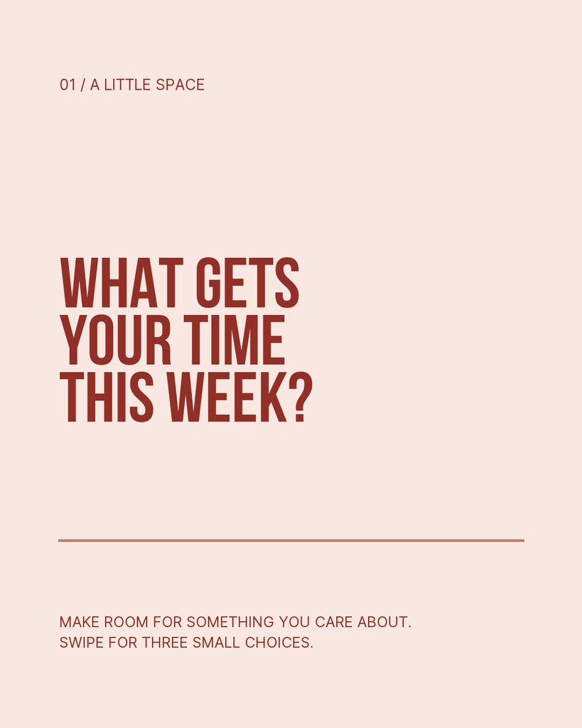 Preview for Make Room For What Matters Carousel Opener Template