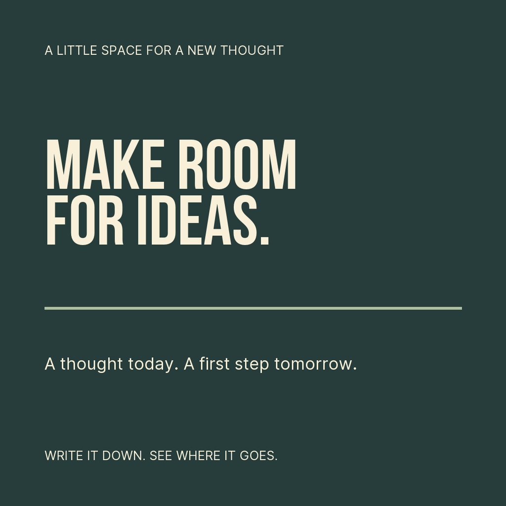 Preview for Your Next Good Idea Square Post Template