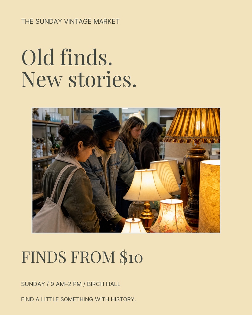 Postman Letter Features The Sunday Vintage Market Portrait Post Template - Design Templates