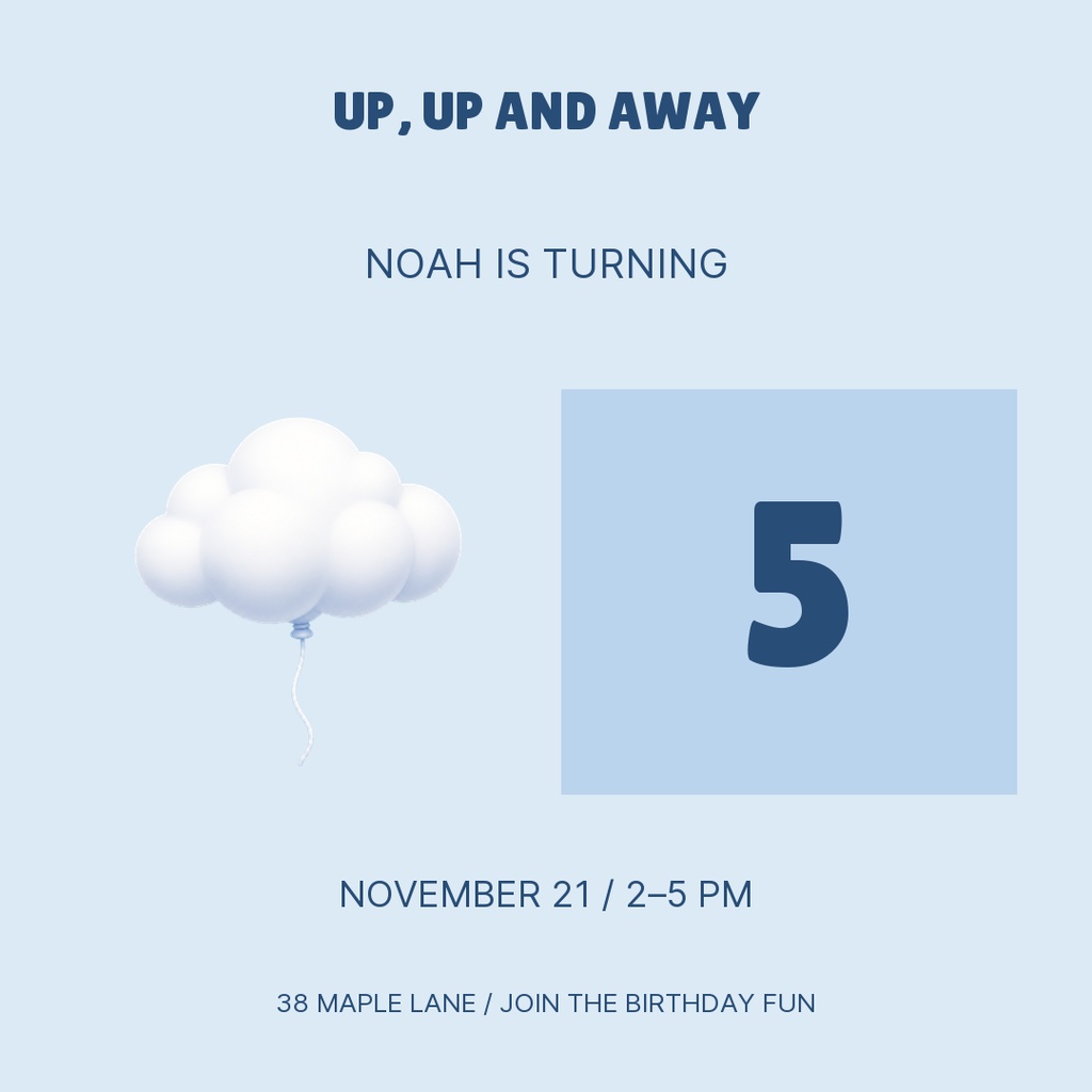 Preview for Five And Flying Square Post Template
