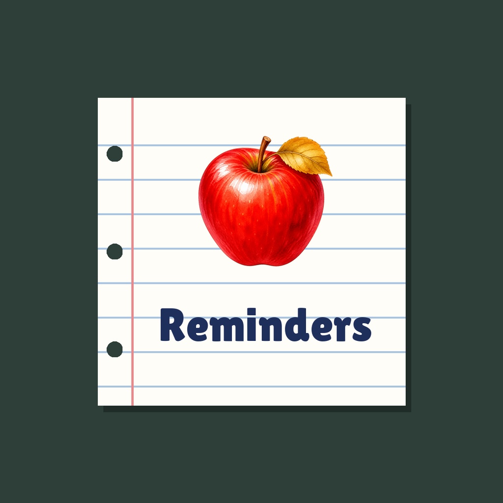 Preview for Back-to-school Reminders Highlight Cover Template
