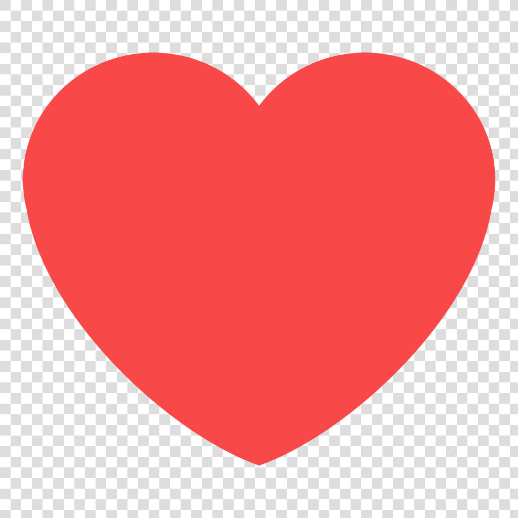 Red heart icon