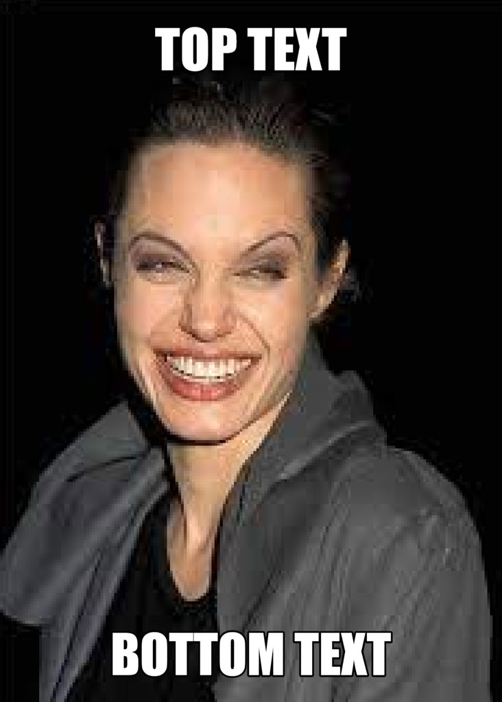 Woman with sly smile, meme template