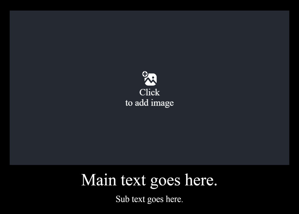 Blue gradient background with white text on a black footer.