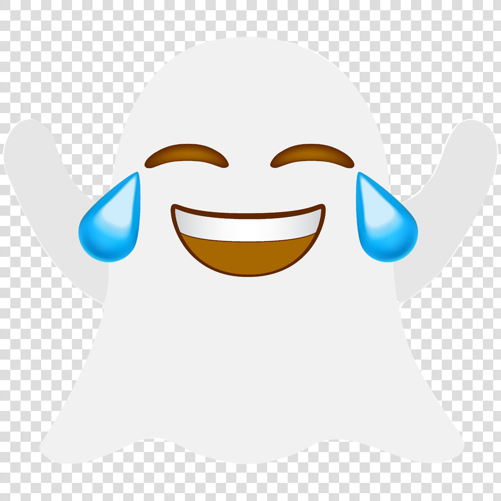 Laughing emoji with tears of joy